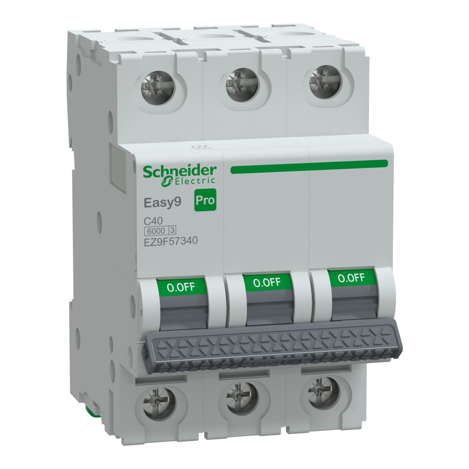 Schneider Electric EZ9F57340 3x40A 6kA C Otomatik Sigorta Easy9 Pro