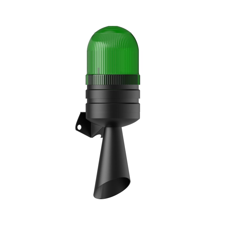 Ø70 Xenon Çakar Borulu Horn Korna Duvar Montaj MS 5810.2.24VDC