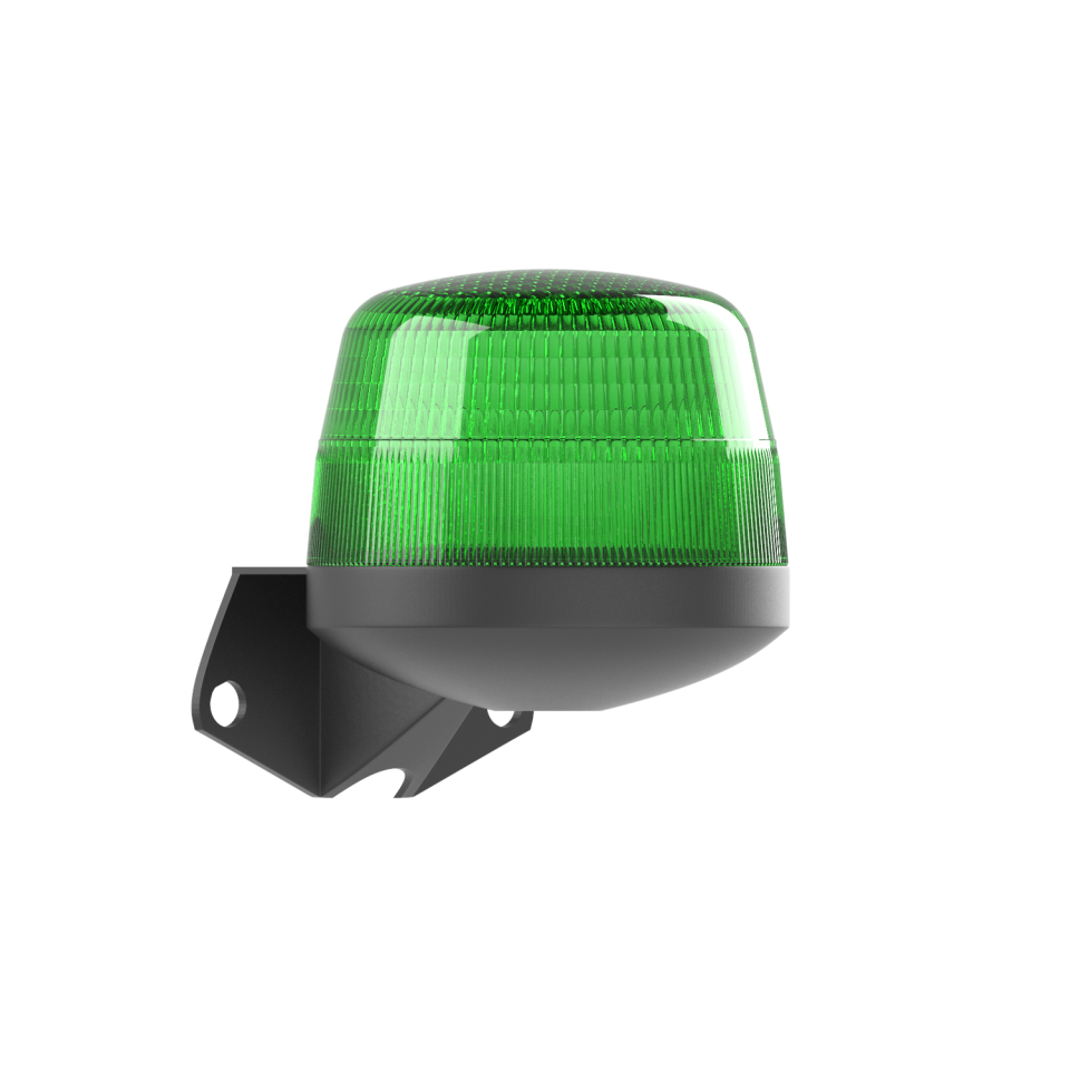 Ø70 LED Multifonksiyon 10 Ses Elektronik Siren Duvar Montaj MS 5845.2.110-230VAC