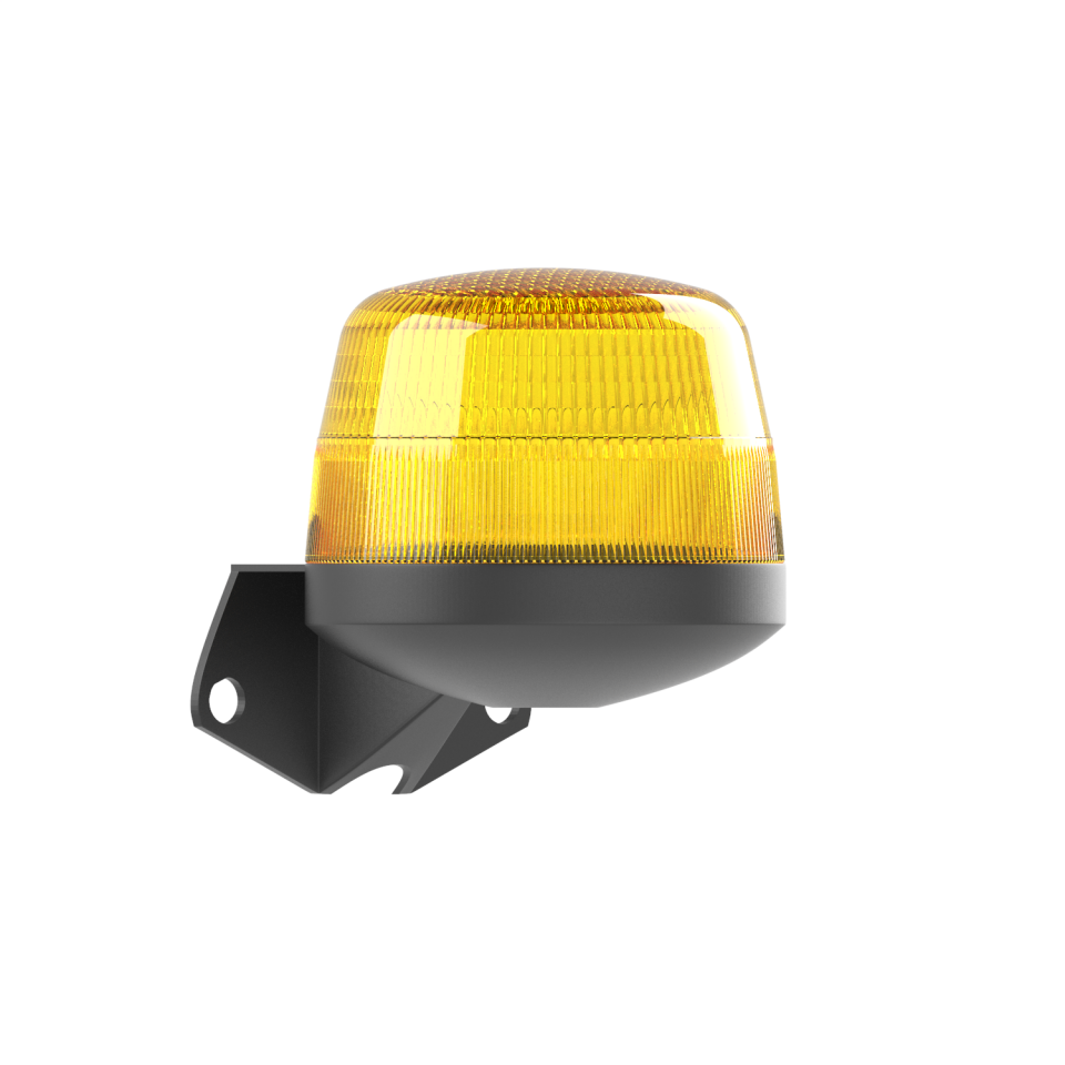 Ø70 LED Multifonksiyon 10 Ses Elektronik Siren Duvar Montaj MS 5845.3.12-24VAC/DC
