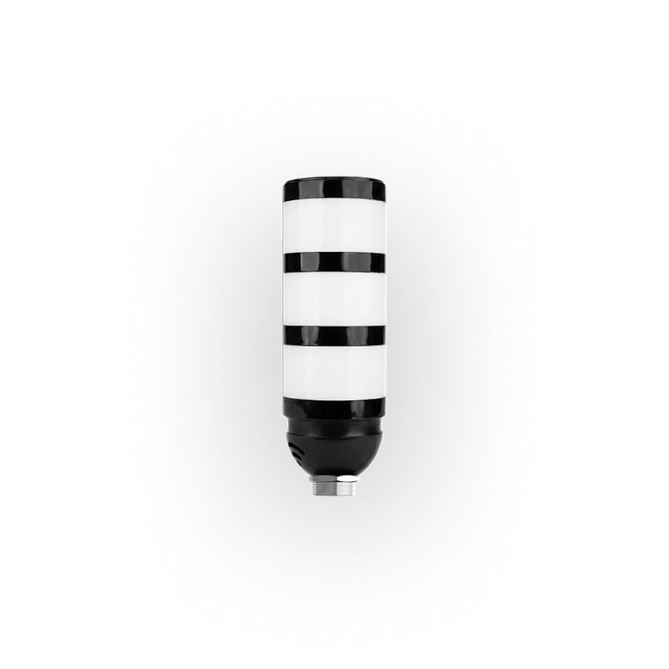 Ø50 3 Kat Modüler Işıklı Kolon LED Multifonksiyon Buzzer M30 Somun Bağlantılı M12 Konnektörlü MS 52831M12.1.3.2.12/24/220V