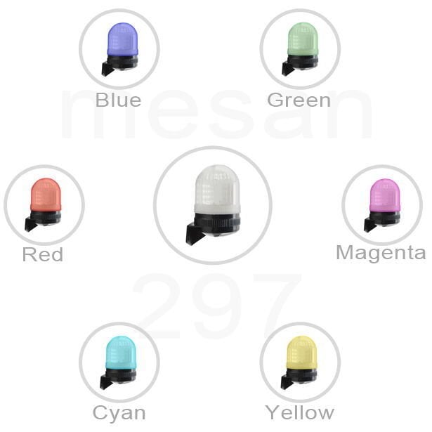 Ø70 RGB LED KONTAK TİP BUZZER DUVAR MONTAJ MS 297.110-220VAC