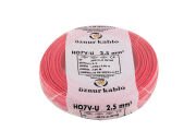 2.5 MM NYA Öznur Kablo Kırmızı - 100 Metre