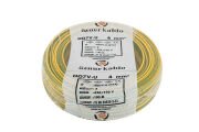 4 MM NYA Öznur Kablo Sarı-Yeşil - 100 Metre