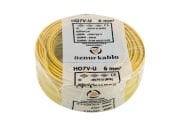 6 MM NYA Öznur Kablo Sarı-Yeşil - 100 Metre