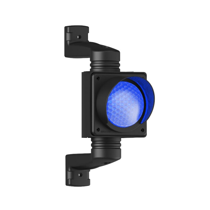 Ø100mm LEDli Tekli Trafik Lambası MS 8030.5.220VAC