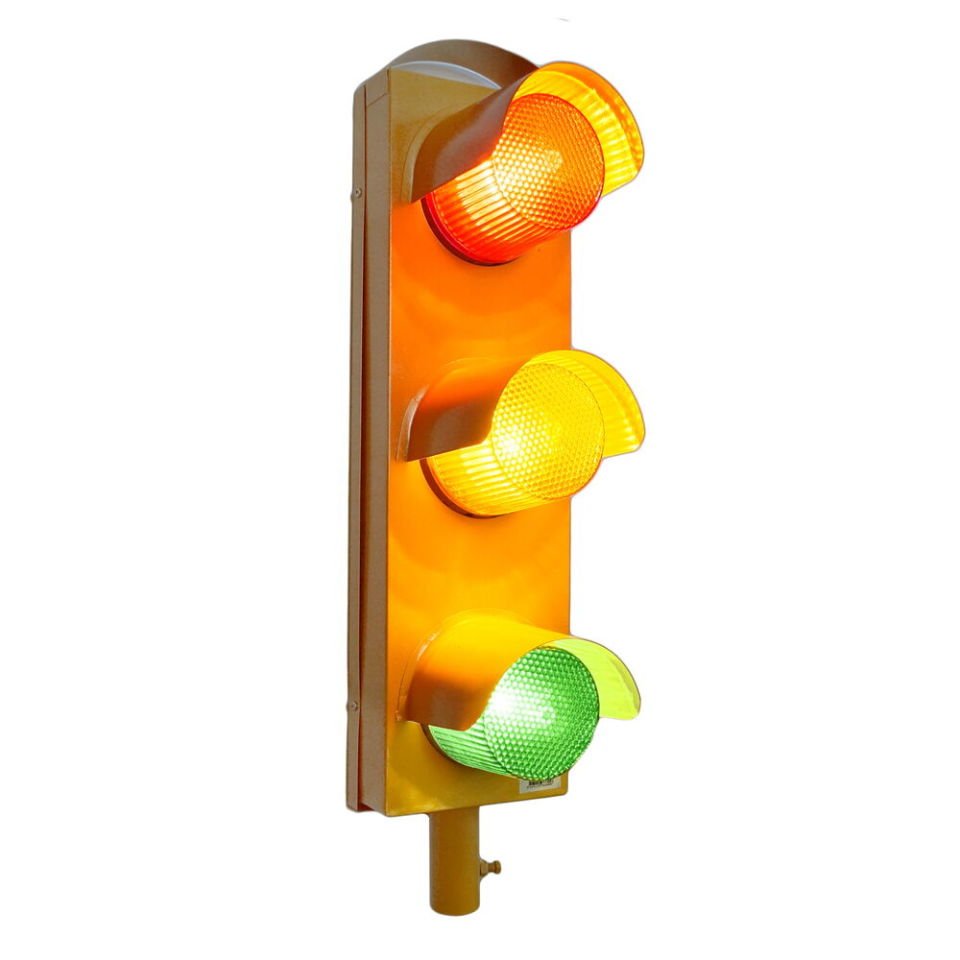 Ø100 ÜÇLÜ MULTİ LED TRAFİK LAMBA MS 8027.1.3.2.110-220VAC