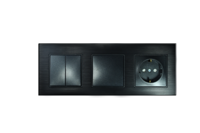 ALG303-71 AsFir Alüminyum Onyx Üçlü Çerçeve (Mekanizma Hariç)