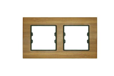 WOG202-71 AsFir Ahşap Bambu İkili Çerçeve (Mekanizma Hariç)