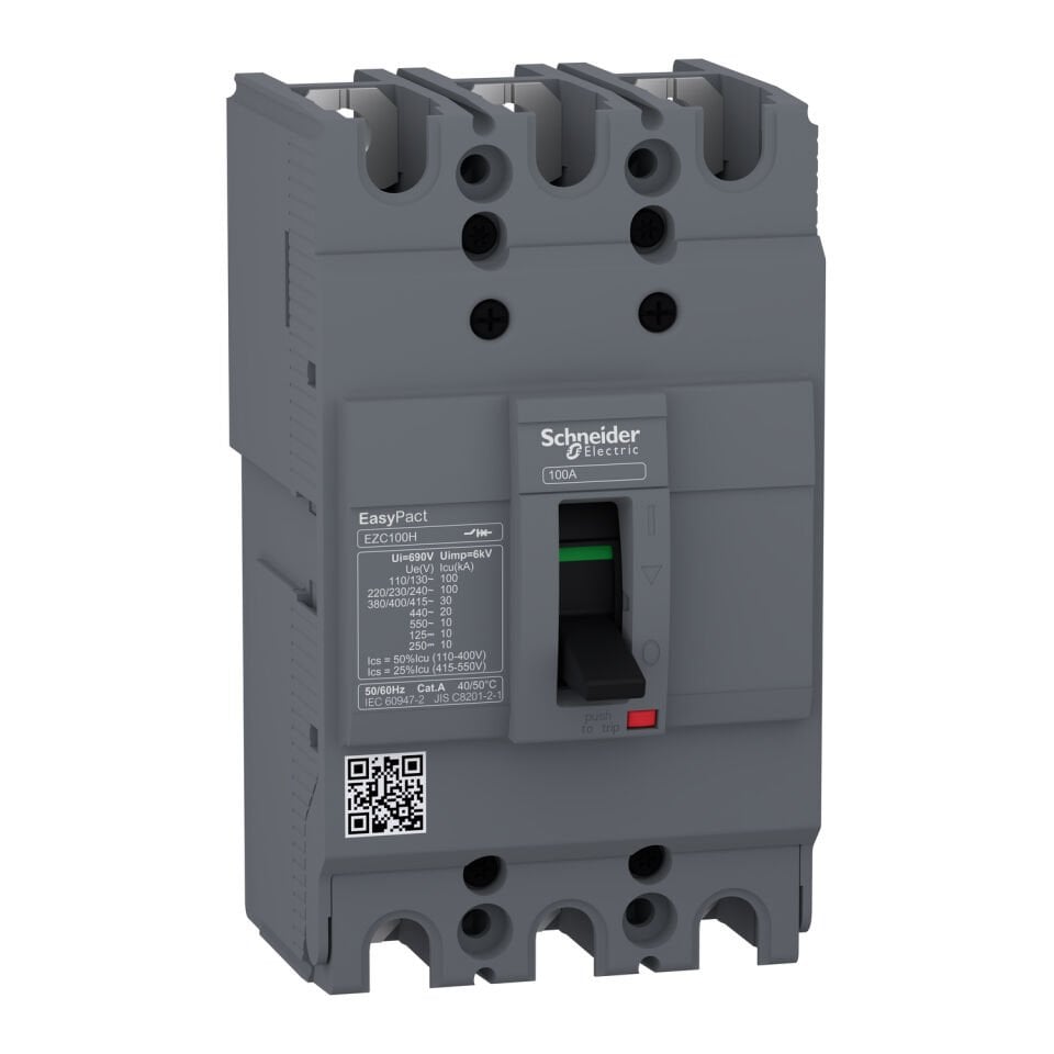 Schneider Electric EZC100H3050 3x50A 30kA Termik Manyetik Şalter 220/240V