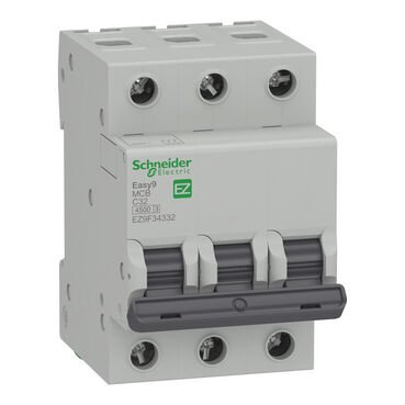 Schneider Electric EZ9F34332 3P 32A 4.5KA C Tipi Otomatik Sigorta