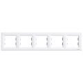 Schneider Electric EPH5800521 Asfora Beyaz 5'Li Yatay Çerçeve