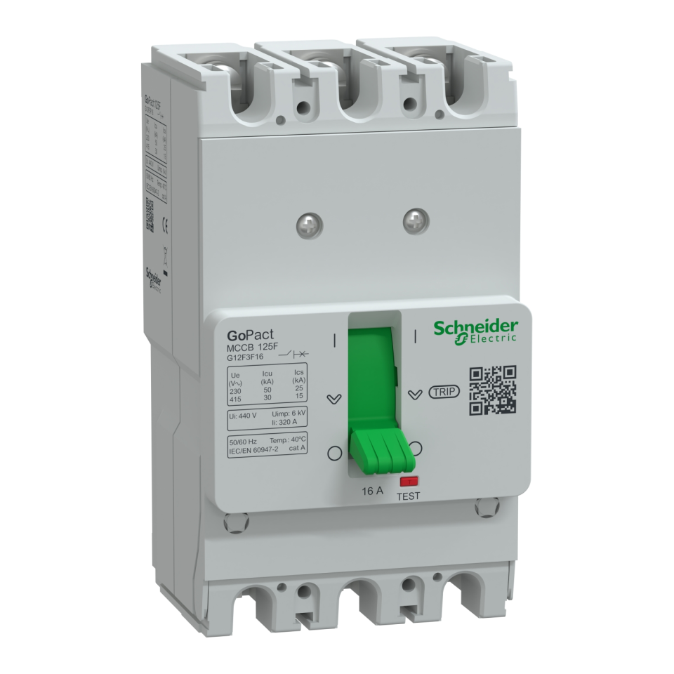Schneider Electric GoPact G12F3F16 3x16A 30kA Sabit Tip