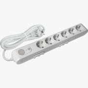 Viko MultiLet Altılı Akım Korumalı, Çocuk Korumalı Grup Priz - 1.5 Metre